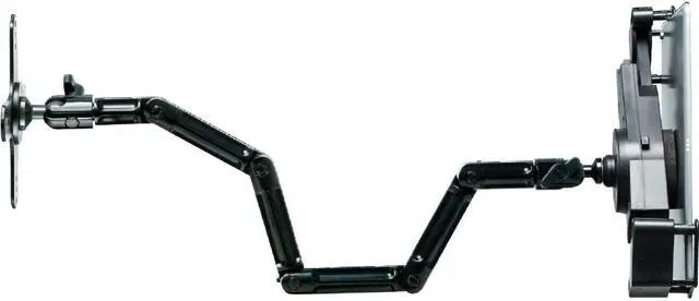 Alt view image 15 of 20 - Monoprice Commercial Series 2x1 Panel Menu Board Adjustable Tilt Ceiling TV Mount for Displays Between 32in and 65in, Max Weight 66 lbs. ea., VESA Patterns up to 600x400 (39662)