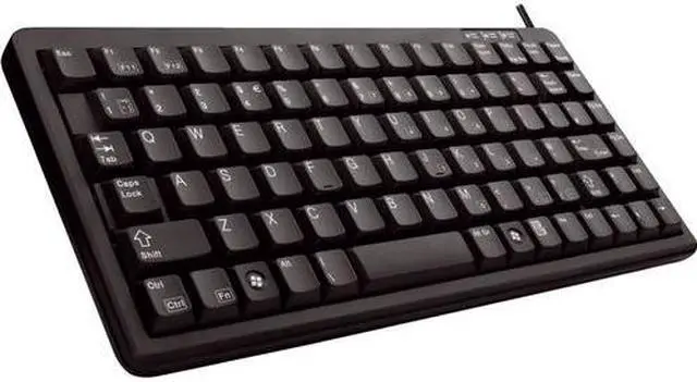 Main image of CHERRY AMERICAS LLC G84-4100LCMUS-2 BLACK 11 ULTRASLIM 86 MECHANICAL KEYSWI