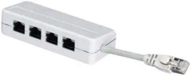 Alt view image 2 of 7 - Black Box RJ-45 Modular Splitter FM820R2