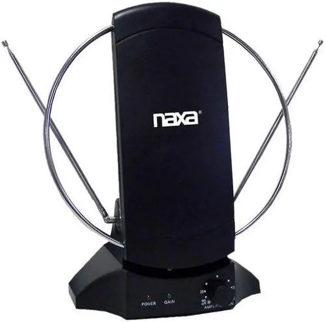 Alt view image 2 of 4 - Naxa NAA-308 High-Powered Amplified ATSC/HDTV/FM Indoor Antenna