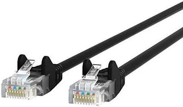 Alt view image 2 of 3 - Cat6 RJ45M 10M Blk Patch Snagles