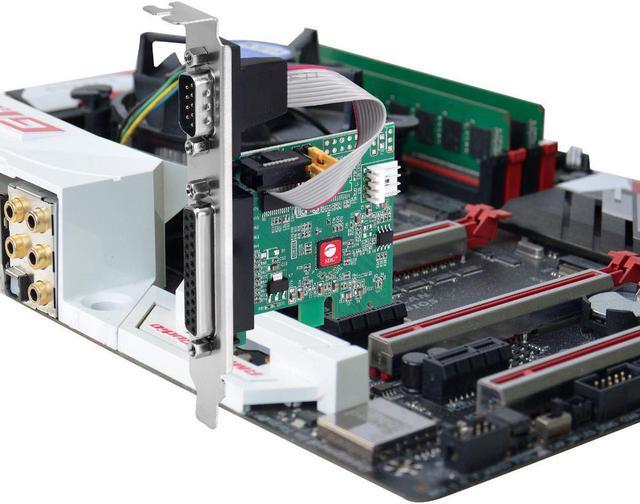 Alt view image 4 of 7 - SIIG Single Serial Port/RS-232 and Single Parallel Port PCIe Card JJ-E20311-S1