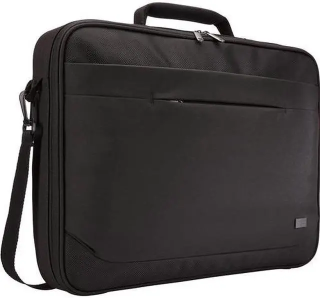 Alt view image 3 of 14 - Case Logic Advantage 17.3" Laptop Briefcase-Black