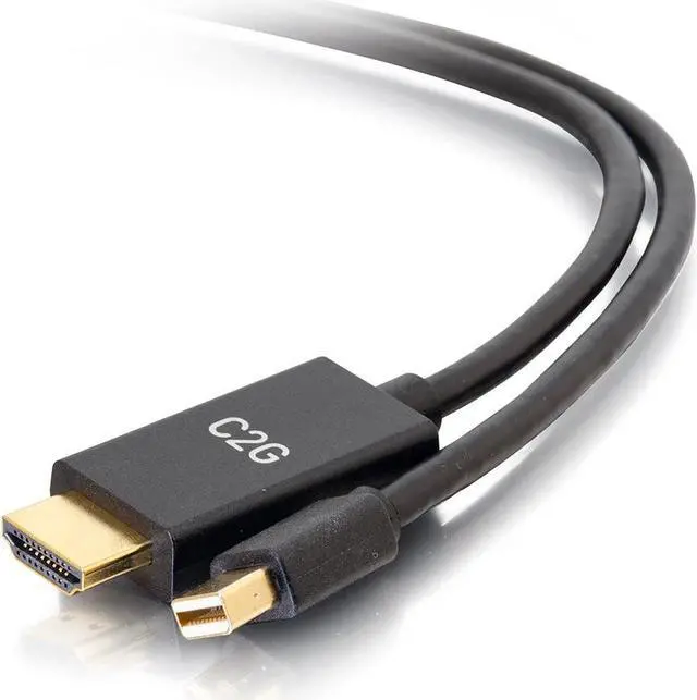 Alt view image 2 of 10 - C2g Hdmi/Mini Displayport Audio/Video Cable