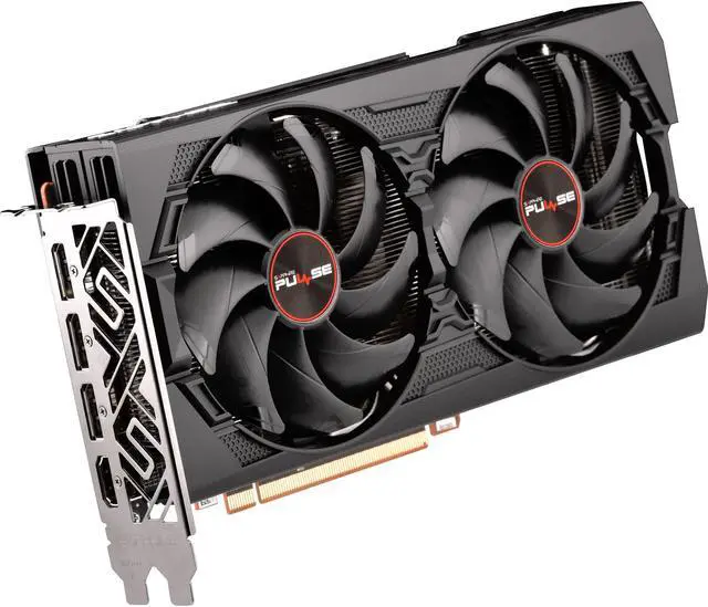 Alt view image 6 of 10 - Sapphire - 11295-01-20G - Video Card 11295-01-20G Pulse RX 5500 XT 8GB GDDR6 PCIE HDMI/Triple DP OC
