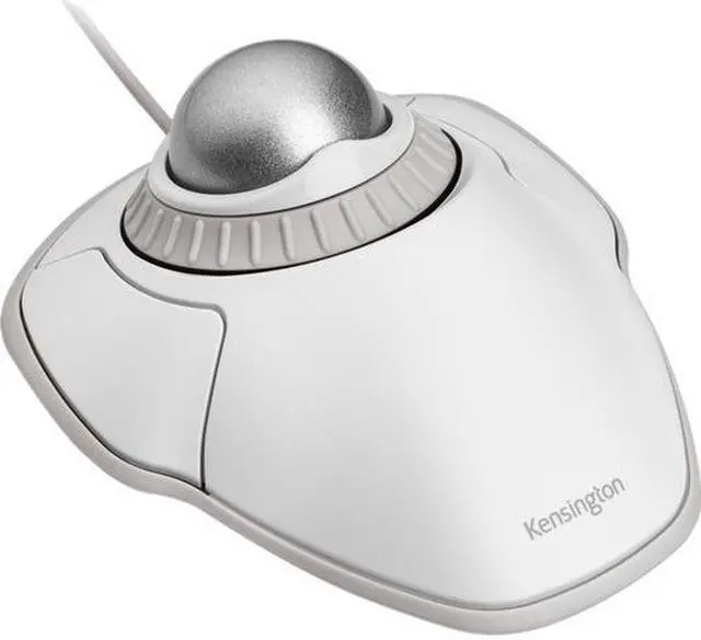 Main image of Kensington Orbit Trackball With Scroll Ring - White