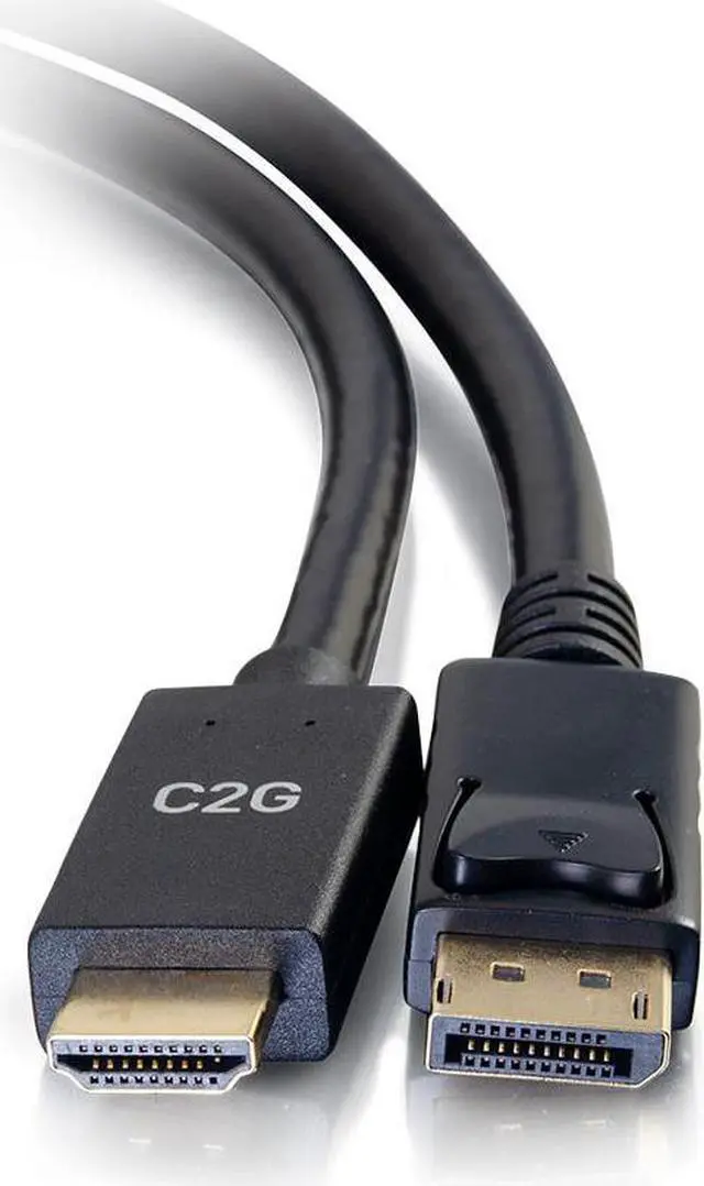 Alt view image 4 of 10 - C2g Displayport/Hdmi Audio/Video Cable