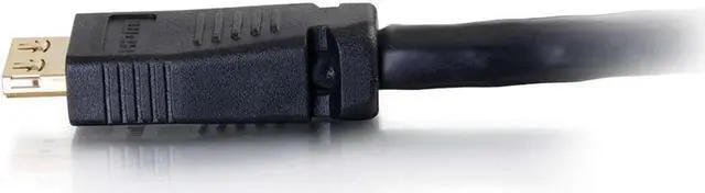 Alt view image 6 of 10 - C2G 42528 4K UHD High Speed HDMI Cable (60Hz) with Gripping Connectors, CL2P-Plenum Rated, TAA Compliant, Black (15 Feet, 4.57 Meters)