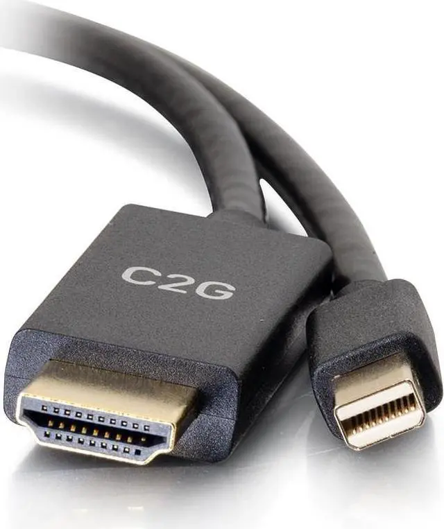 Alt view image 5 of 10 - C2g Hdmi/Mini Displayport Audio/Video Cable