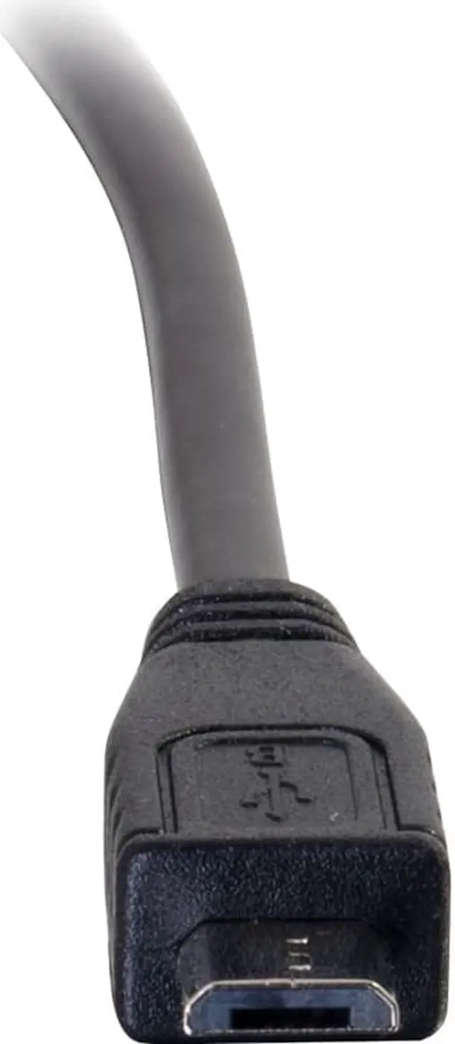 Alt view image 8 of 13 - C2G 28850 USB 2.0 USB-C to USB Micro-B Cable M/M for Phones, Laptops, Tablets, Chromebook Pixel, Samsung Galaxy TabPro S, LG G6, Apple MacBook, Black (3 Feet, 0.91 Meters)