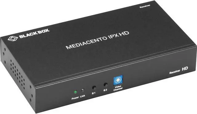 Alt view image 2 of 3 - Black Box MediaCento IPX HD Extender Receiver - HDMI-Over-IP - 328.08ft Range