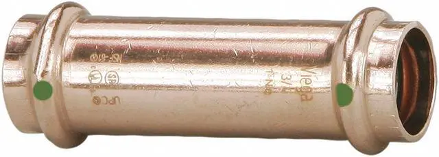 Alt view image 4 of 6 - VIEGA 79010 Viega ProPress extended coupling No stop, 3/4" x 3/4"