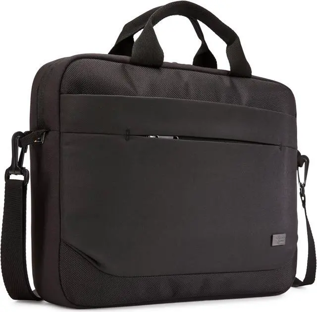 Alt view image 7 of 16 - CASE LOGIC-PERSONAL & PORTABLE 3203986 ADVA114 BLACK ADVANTAGE ATTACHE