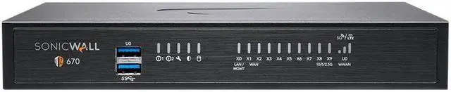 Main image of SonicWall TZ670 Firewall (Gen 7) w/ Secure Upgrade Plus (2-Year Essential Protection Service Suite) | 02-SSC-5659