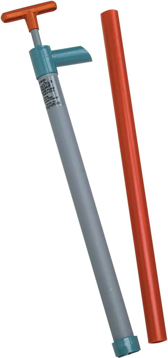 Alt view image 3 of 7 - Beckson Thirsty-Mate Pump 18"L W/20" Flexible Reinforced Hose