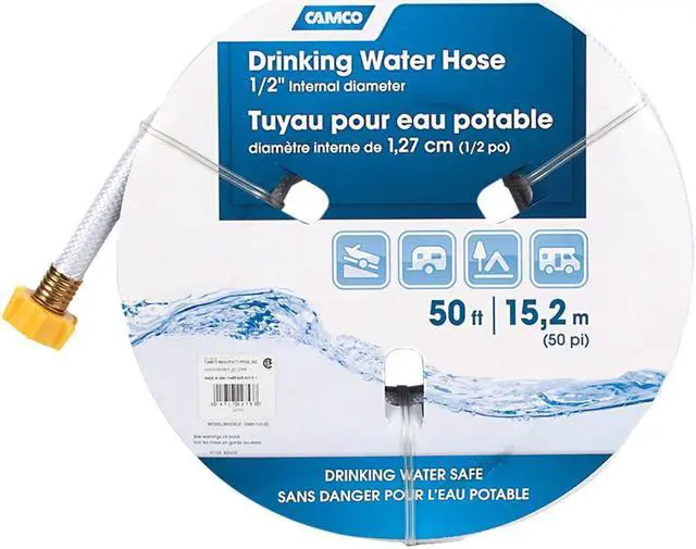 Alt view image 4 of 9 - CAMCO 22753 Camco 22753 Tastepure Freshwater Hose - 1/2" X 50