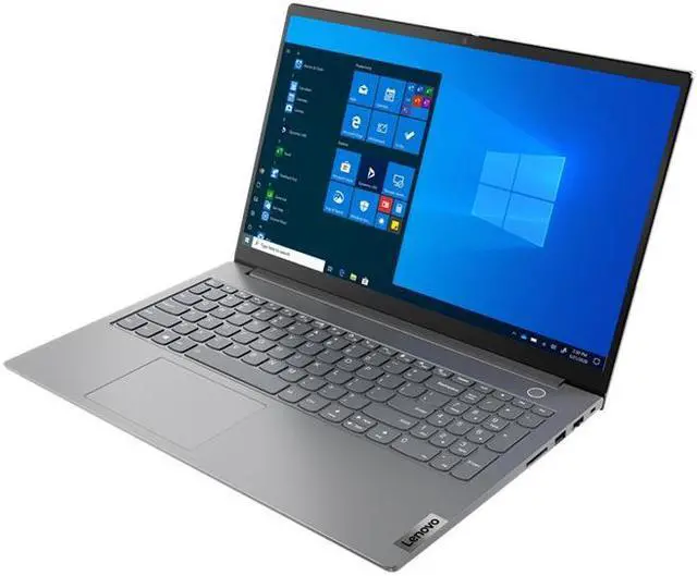 Alt view image 2 of 11 - Lenovo Laptop ThinkBook 15 G2 ITL Intel Core i7-1165G7 16GB Memory 512 GB PCIe SSD Intel Iris Xe Graphics 15.6" 10-point Multi-touch Windows 10 Pro 64-bit 20VE006UUS