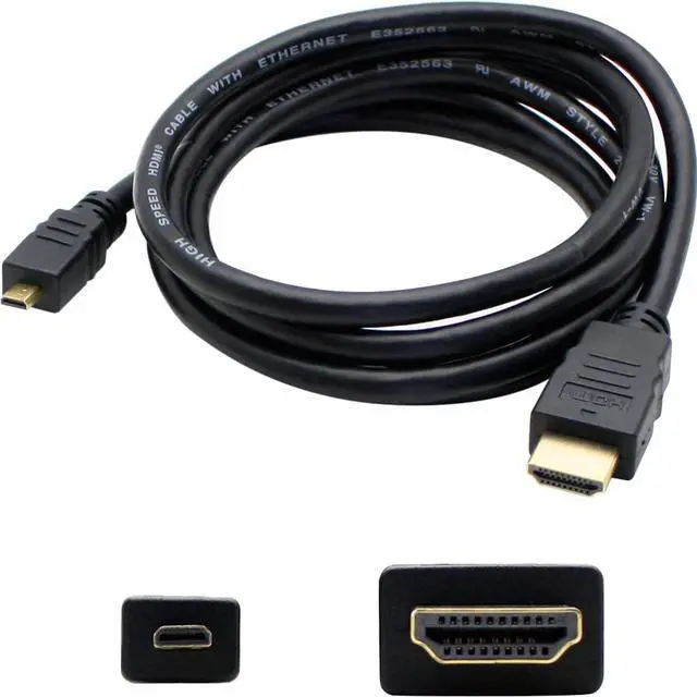 Alt view image 2 of 5 - AddOn HDMI/Micro HDMI A/V Cable - 25 ft HDMI/Micro HDMI A/V Cable for Audio/Video Device - First 1