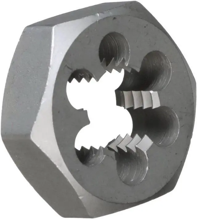 Alt view image 2 of 2 - Drill America m24 X 1.5 Carbon Steel Hex Die, DWTSMH24X1.5
