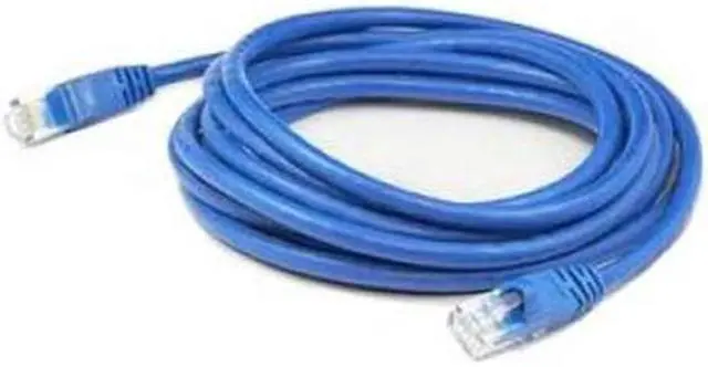 Alt view image 2 of 3 - AddOn Cat6 UTP PVC Copper Patch Cable, 50ft - Blue