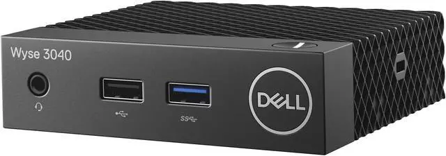 Alt view image 8 of 9 - Dell 3000 3040 Thin ClientIntel Quad-core (4 Core) 1.44 GHz - 2 GB RAM - 16 GB Flash - Gigabit Ethernet - Wyse Thin OS 9.1 - DisplayPort - Network (RJ-45) - 4 Total USB Port(s) - 3 USB 2.0 Port(s) - 2