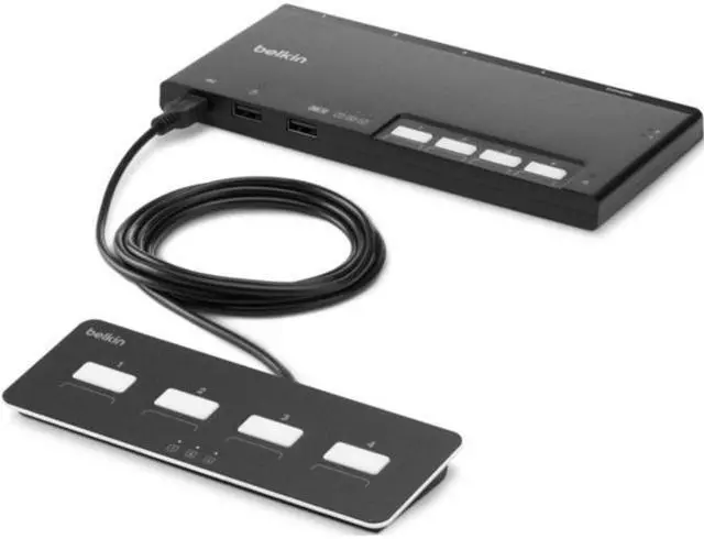 Alt view image 2 of 3 - Belkin F1DN104MOD-HH-4 KVM Switchbox F1DN104MODHH4