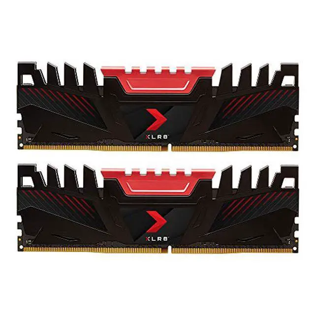 Alt view image 9 of 19 - PNY XLR8 16GB (2 x 8GB) DDR4 3200 (PC4-25600) CL16 288-Pin SDRAM Desktop Memory Model MD16GK2D4320016AXR