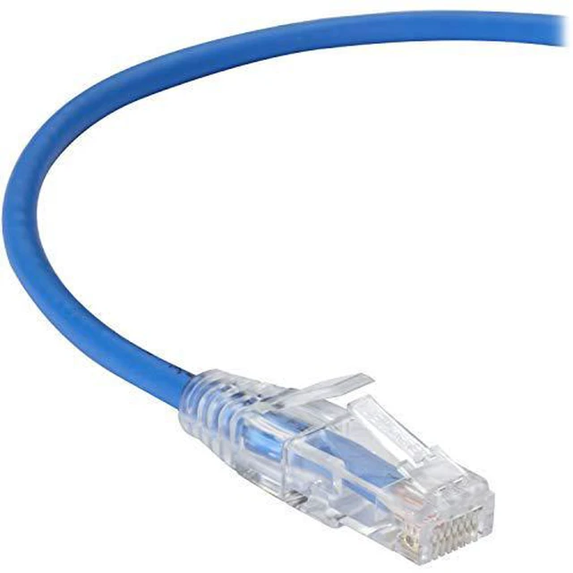 Alt view image 2 of 8 - Black Box Slim-Net Cat.6a UTP Patch Network Cable C6APC28BL15