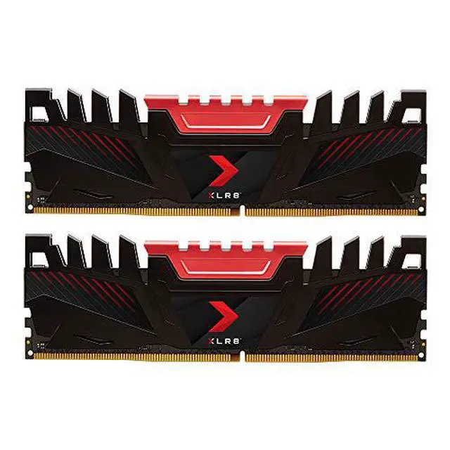 Alt view image 12 of 19 - PNY XLR8 16GB (2 x 8GB) DDR4 3200 (PC4-25600) CL16 288-Pin SDRAM Desktop Memory Model MD16GK2D4320016AXR