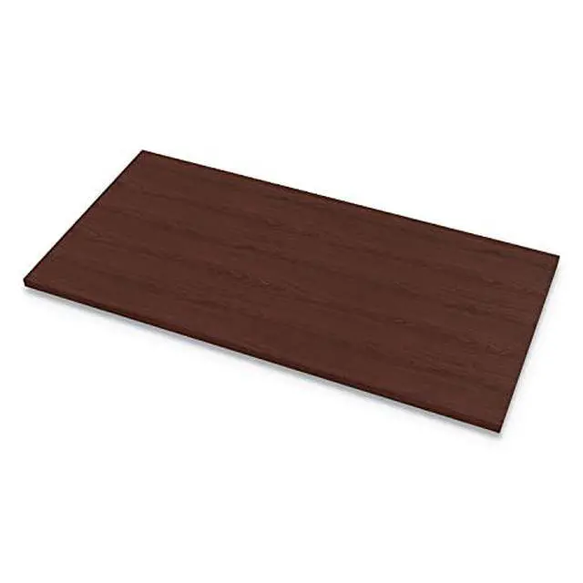 Alt view image 3 of 3 - Fellowes Levado Laminate Table Top (Top Only) 60w x 30d Mahogany 9650501