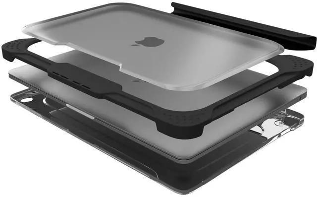 Alt view image 3 of 4 - MAXCases Extreme Shell-L MacBook Case APESLMBA13MBCLR