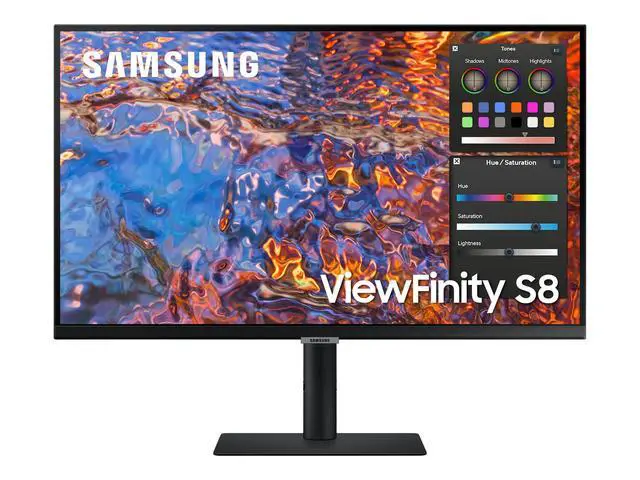 Alt view image 2 of 11 - SAMSUNG ViewFinity S32B804PXN 27" 4K UHD 3840x2160 60Hz 5ms LCD IPS Monitor