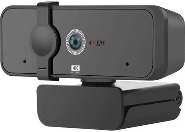 Alt view image 6 of 6 - 4XEM 4K 8MP 30fps USB Auto Focus Microphone Webcam 4XWEBCAM4K