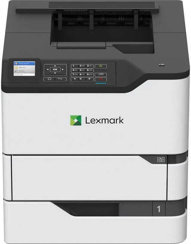 Alt view image 5 of 5 - Lexmark MS820 MS823dn Desktop Laser Printer Monochrome 50G0354