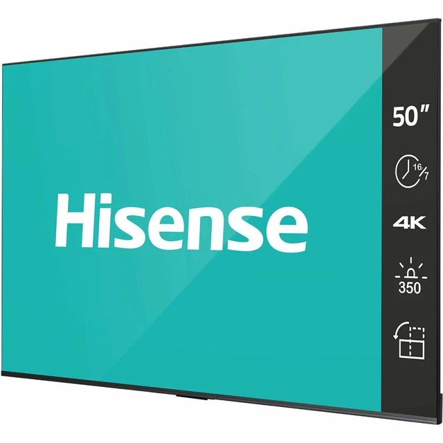 Alt view image 5 of 7 - Hisense 50" 4K UHD Digital Signage Display 16/7 Operation Model 50DP30FE