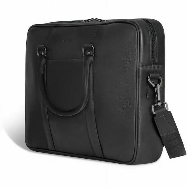 Alt view image 7 of 9 - Champs Onyx Carrying Case (Briefcase) for 11" to 15.6" Notebook Black OB-411-BLACK