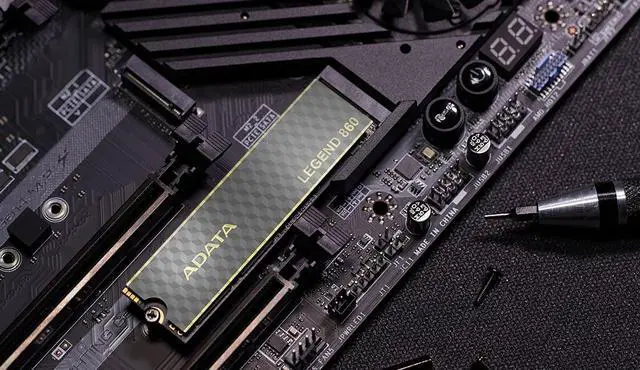 Alt view image 5 of 5 - ADATA Legend 860 PCIe 500GB Gen4 x4 M.2 2280 SSD