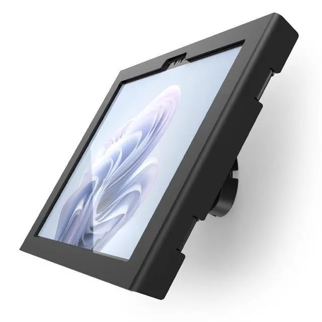 Alt view image 6 of 10 - Compulocks Surface Pro 8-11 Apex Enclosure Bow Tilting Wall Mount Black