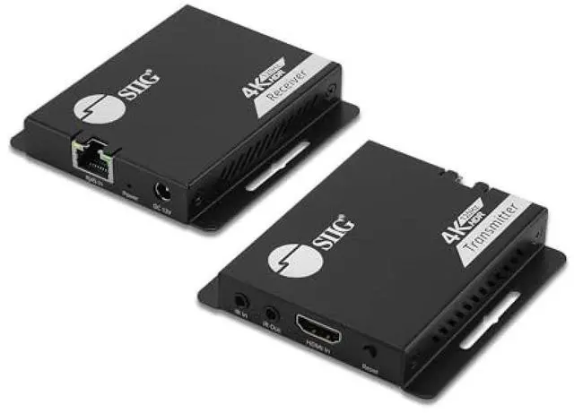 Alt view image 20 of 20 - SIIG HDMI Extender w/ IR up to 132ft 40M EDID Nearly zero latency CEH27L11S1
