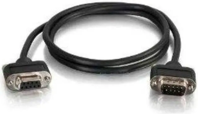 Alt view image 2 of 4 - C2G 10ft CMG-Rated DB9 Low Profile Cable M-F
