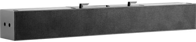 Alt view image 3 of 7 - HP S100 - Sound bar - For Monitor - 2.5 Watt - Black S100 Sound Bar