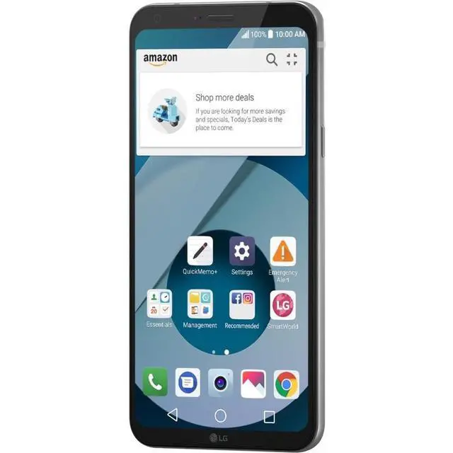 Alt view image 8 of 9 - LG Q6 US700 32 GB Smartphone - 4G - 5.5" Active Matrix TFT LCD 2160 x 1080 Full HD Plus Touchscreen - Qualcomm Snapdragon 435 Octa-core (8 Core) 1.40 GHz - 3 GB RAM - 13 Megapixel Rear / 5 Megapixel