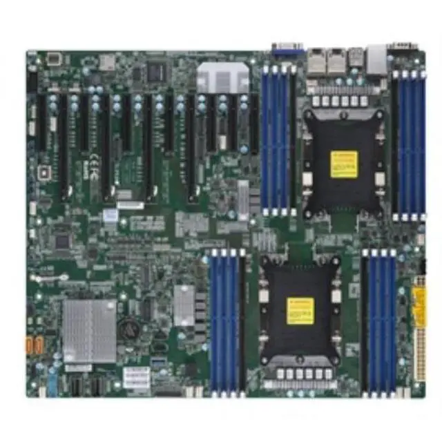Alt view image 2 of 6 - Supermicro Motherboard MBD-X11DPX-T-B Xeon LGA3647 C621 Max 2TB SATA Bulk Pack