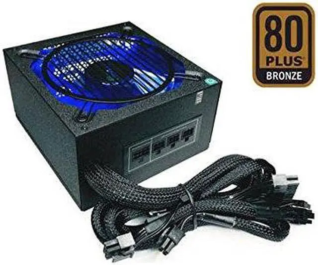 Alt view image 8 of 9 - APEVIA ATX-SN900W 900 W ATX12V v2.3 SLI CrossFire 80 PLUS BRONZE Certified Active PFC Power Supply
