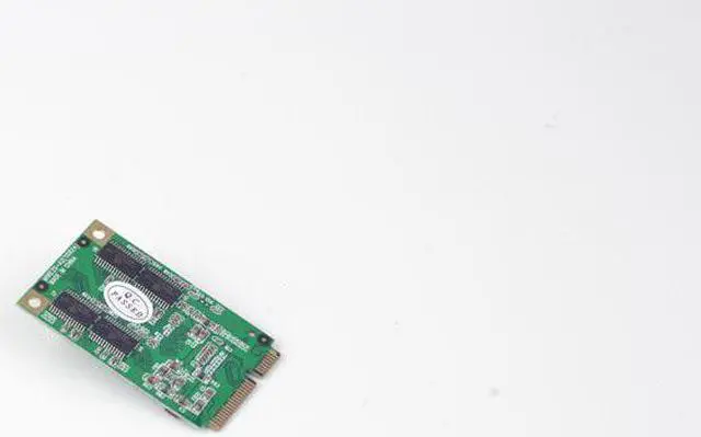 Alt view image 6 of 6 - Amify Mini PCI-Express to 4 Port RS232 DB9 Pin Serial Card Chipset for MosChip MCS9904