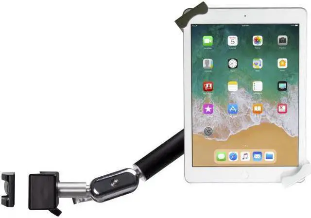 Alt view image 4 of 13 - CTA Digital PAD-HPCS Multi-flex Clamp Mount for 14" Tablet