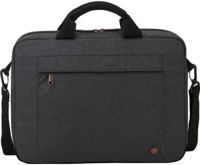 Alt view image 4 of 18 - Case Logic 3203694 14 in. Era Attache Laptop Case, Black
