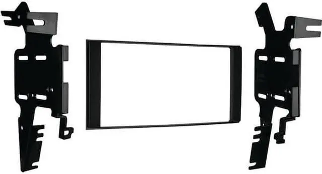 Alt view image 13 of 13 - Metra 95-7619 Double DIN Install Dash Kit for 2013-up Nissan Titan/Frontier