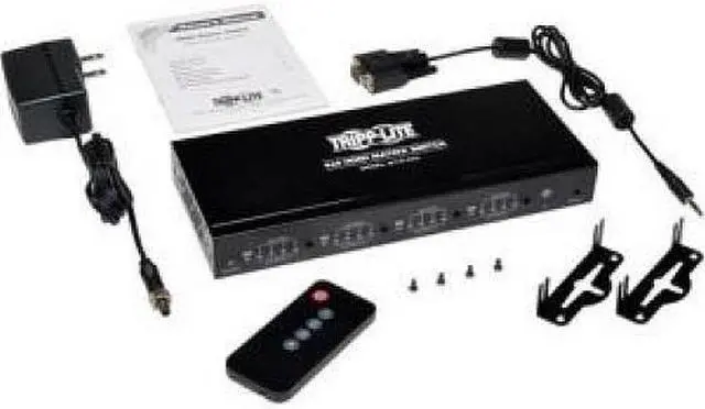 Main image of Tripp Lite 4X4 Hdmi Matrix Video Switch Splitter With Audio And Rs232 Taa
