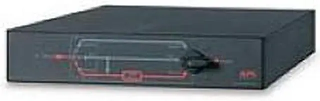 Alt view image 2 of 6 - APC SBP6KRMT2U 19" Rack Mountable 30A Maintenance Bypass Panel